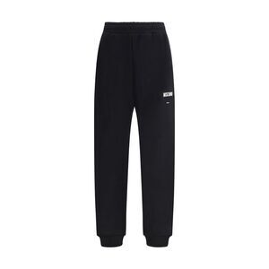 Moschino Black Cotton Casual Men's Pants